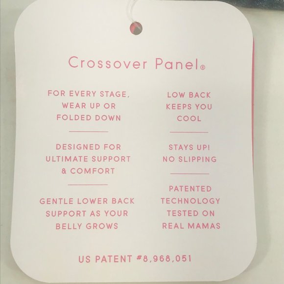 Isabel Maternity Women's Size 12 Crossover Panel Bermuda Blue Denim Short New - Picture 3 of 16